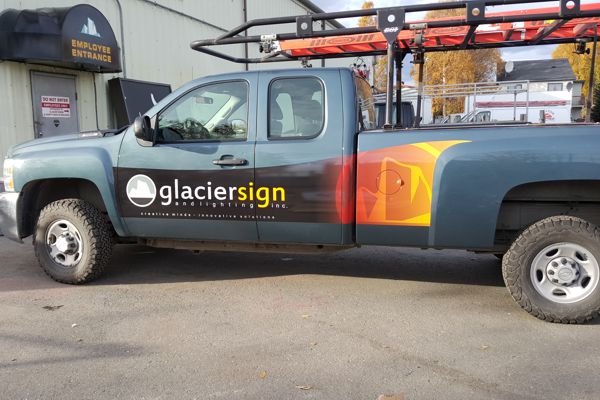 Glacier Pick-Up Truck Graphics